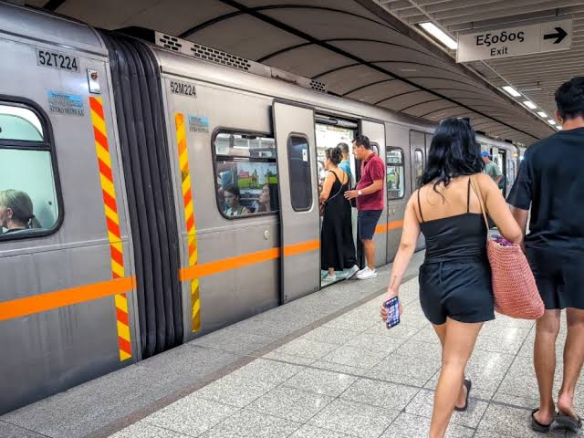 Επιτόπιες  μετρήσεις  ατμοσφαιρικής ρύπανσης στους σταθμούς του Μετρό  της  Αθήνας, στις 11/06/2026.